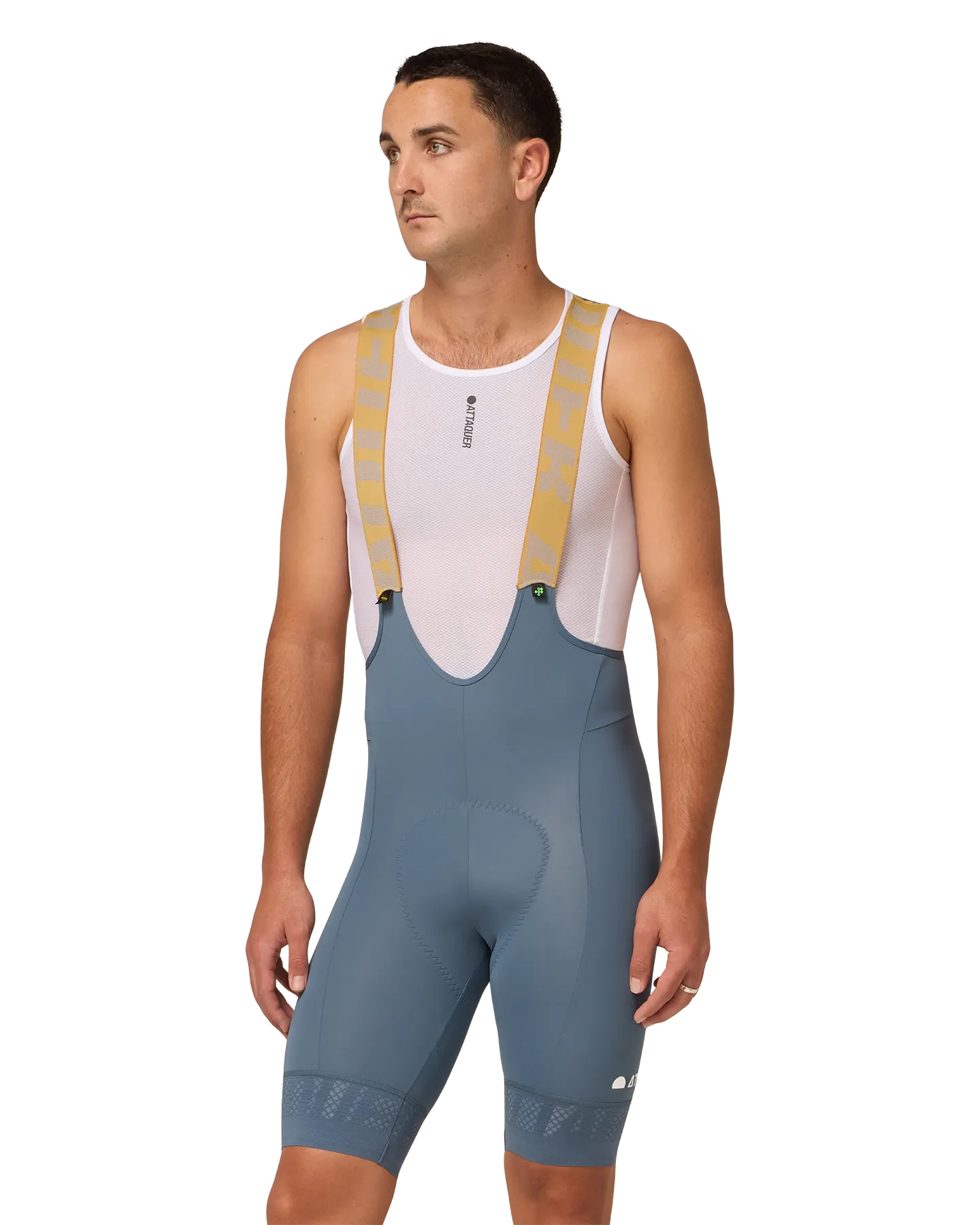 All Day Bib Short Steel-Attaquer-Attaquer