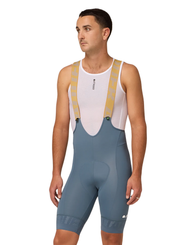 All Day Bib Short Steel-Attaquer-Attaquer