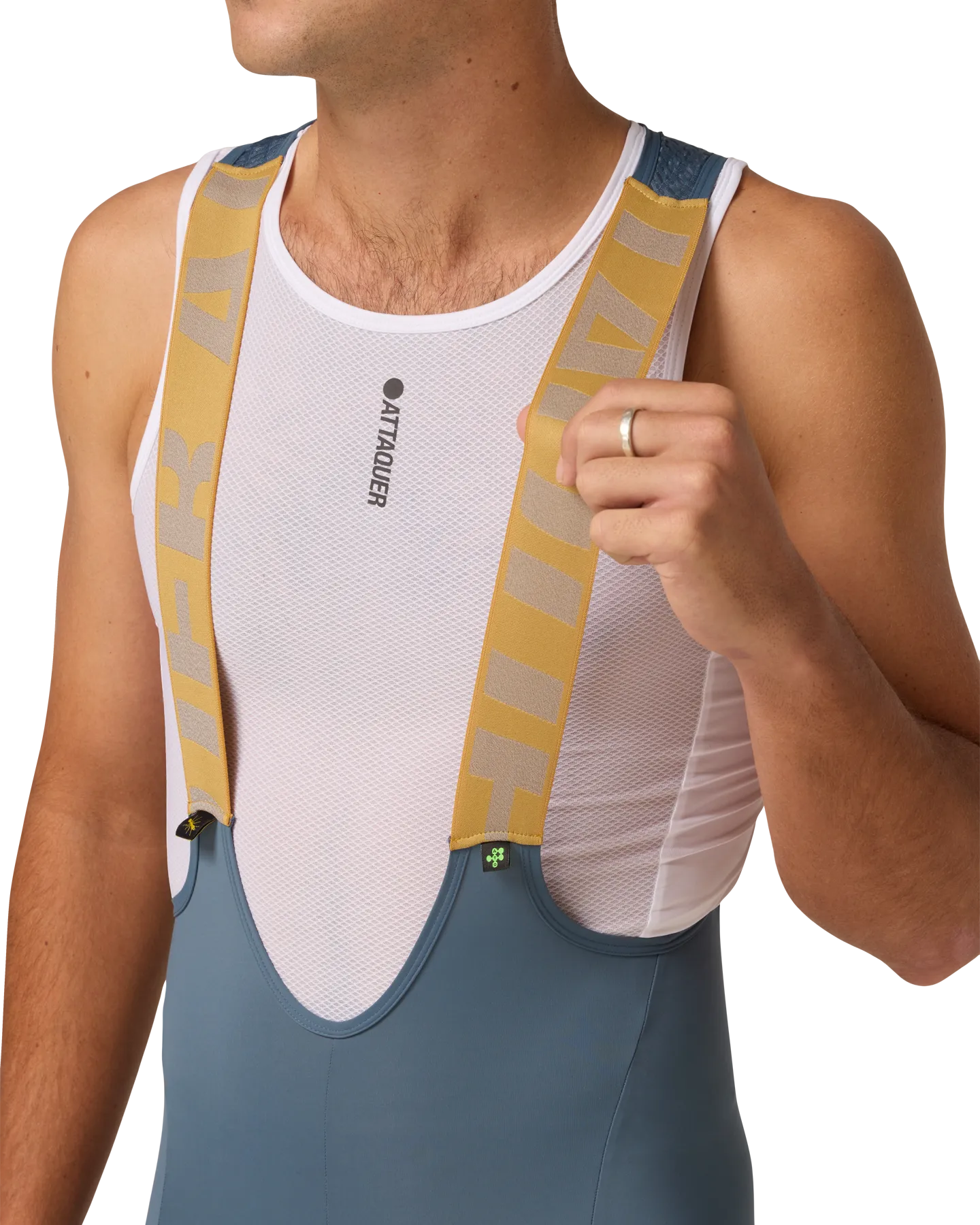 All Day Bib Short Steel-Attaquer-Attaquer