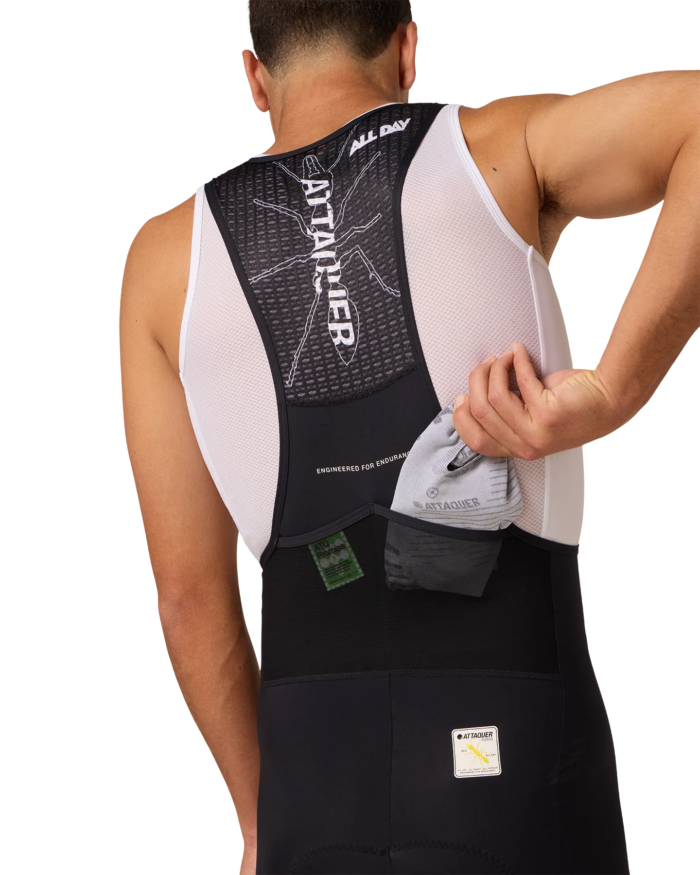 All Day Cargo Bib Short Black-Attaquer-Attaquer