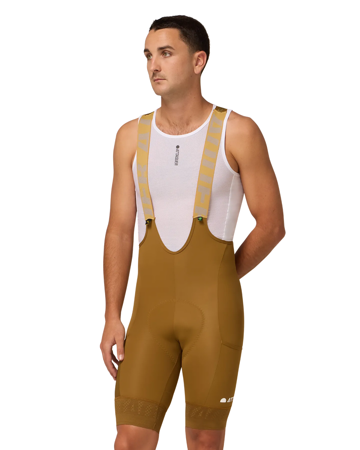 All Day Cargo Bib Short Dune-Attaquer-Attaquer