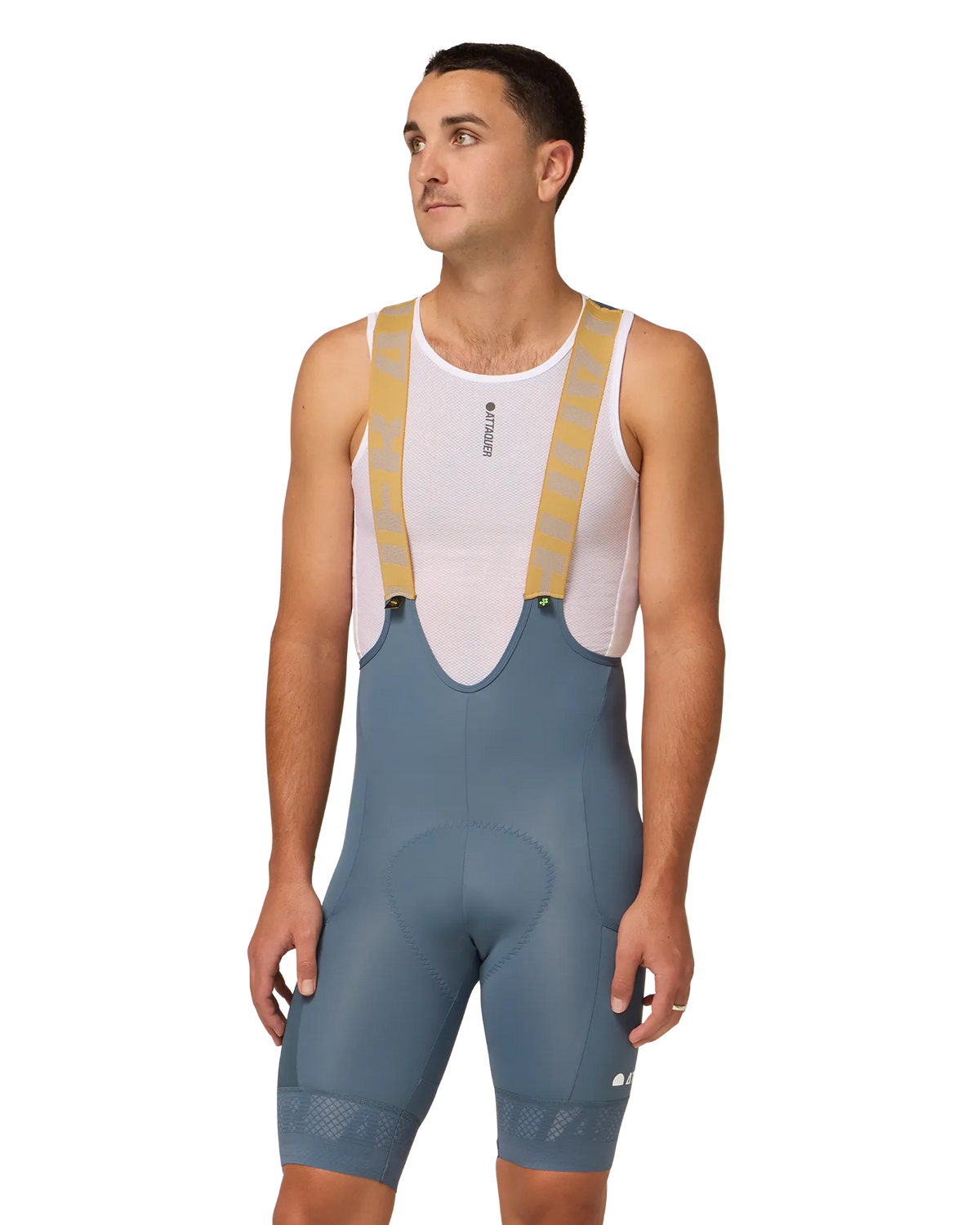 All Day Cargo Bib Short Steel-Attaquer-Attaquer