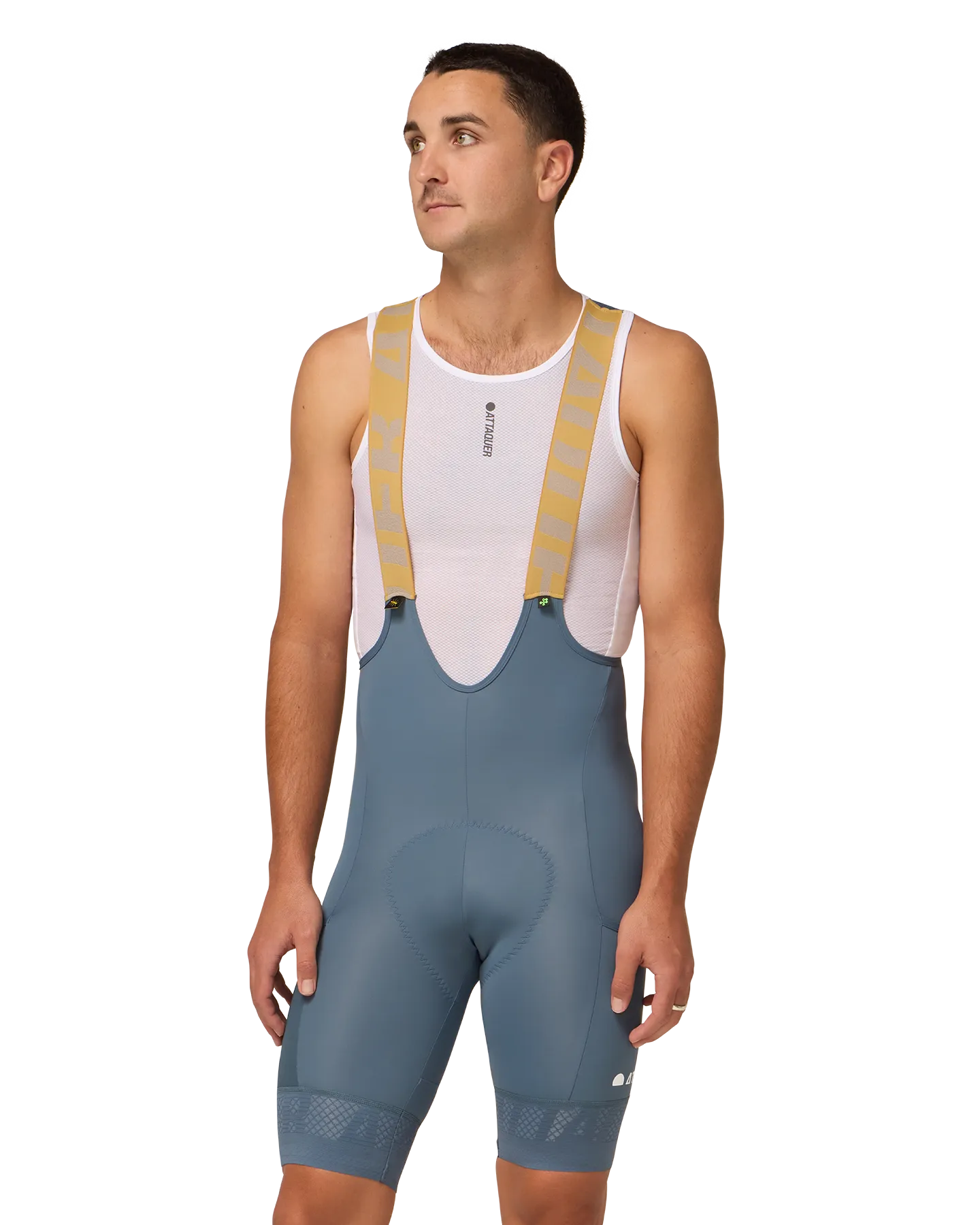 All Day Cargo Bib Short Steel-Attaquer-Attaquer