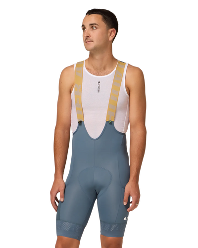 All Day Cargo Bib Short Steel-Attaquer-Attaquer