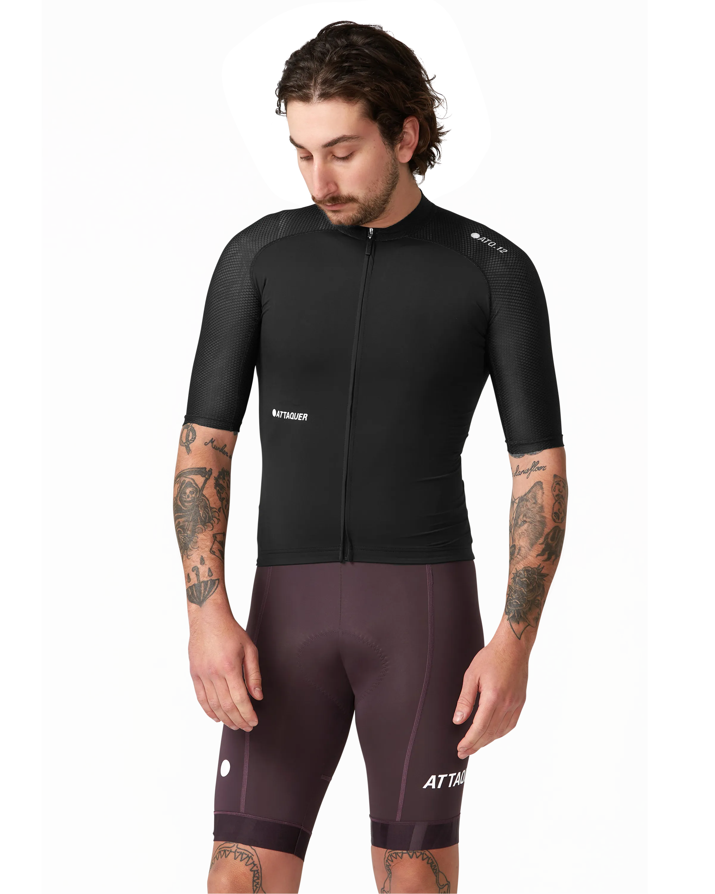All Day Jersey Black | Attaquer Cycling Jersey