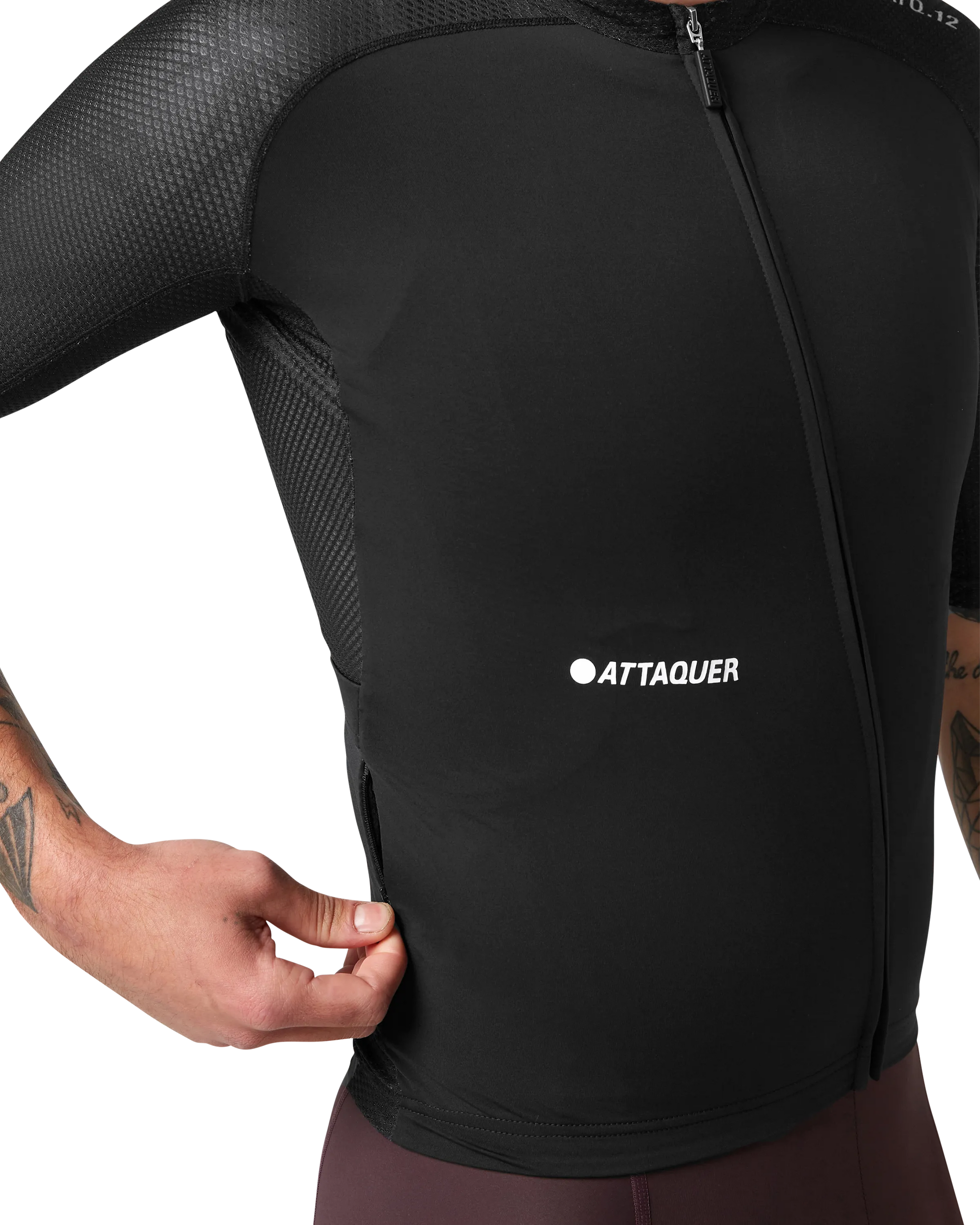 All Day Jersey Black | Attaquer Cycling Jersey