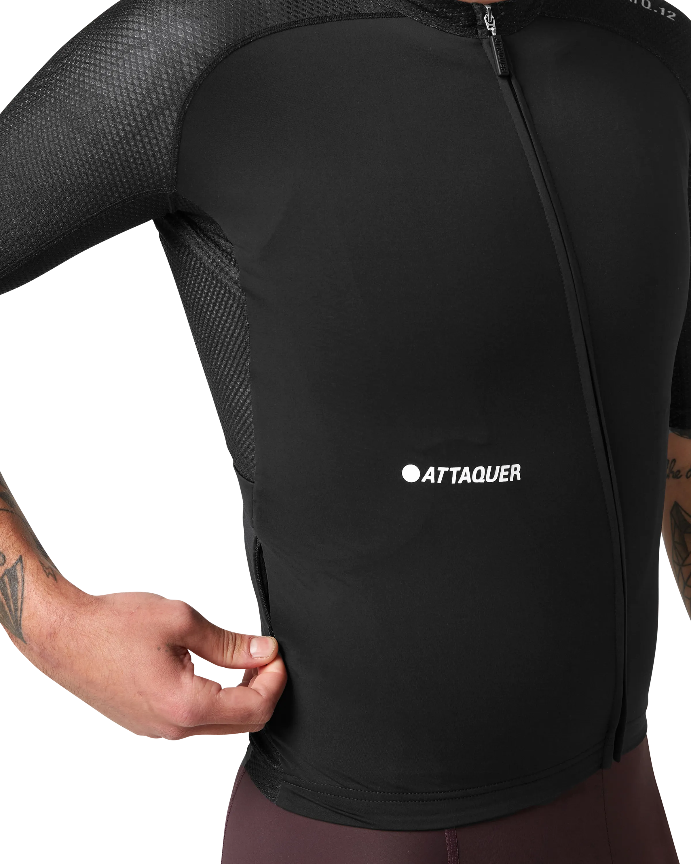 All Day Jersey Black | Attaquer Cycling Jersey