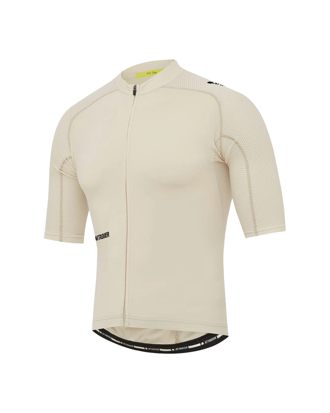 All Day Jersey Eggshell | Attaquer Cycling Jersey