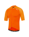 pdp-hide Mens Attaquer All Day Orange Short Sleeve Cycling Jersey flat lay