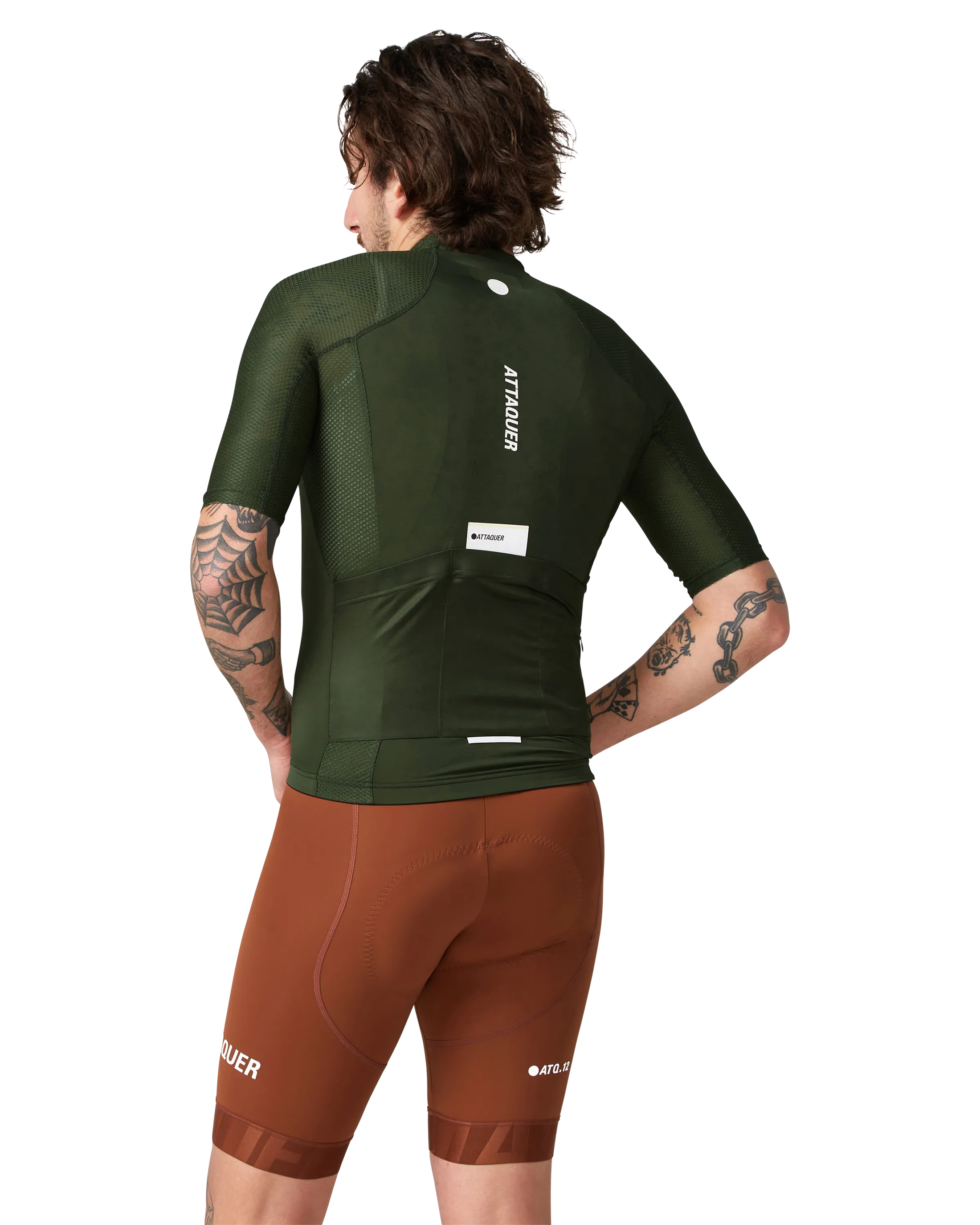 All Day Jersey Pine | Attaquer Cycling Jersey