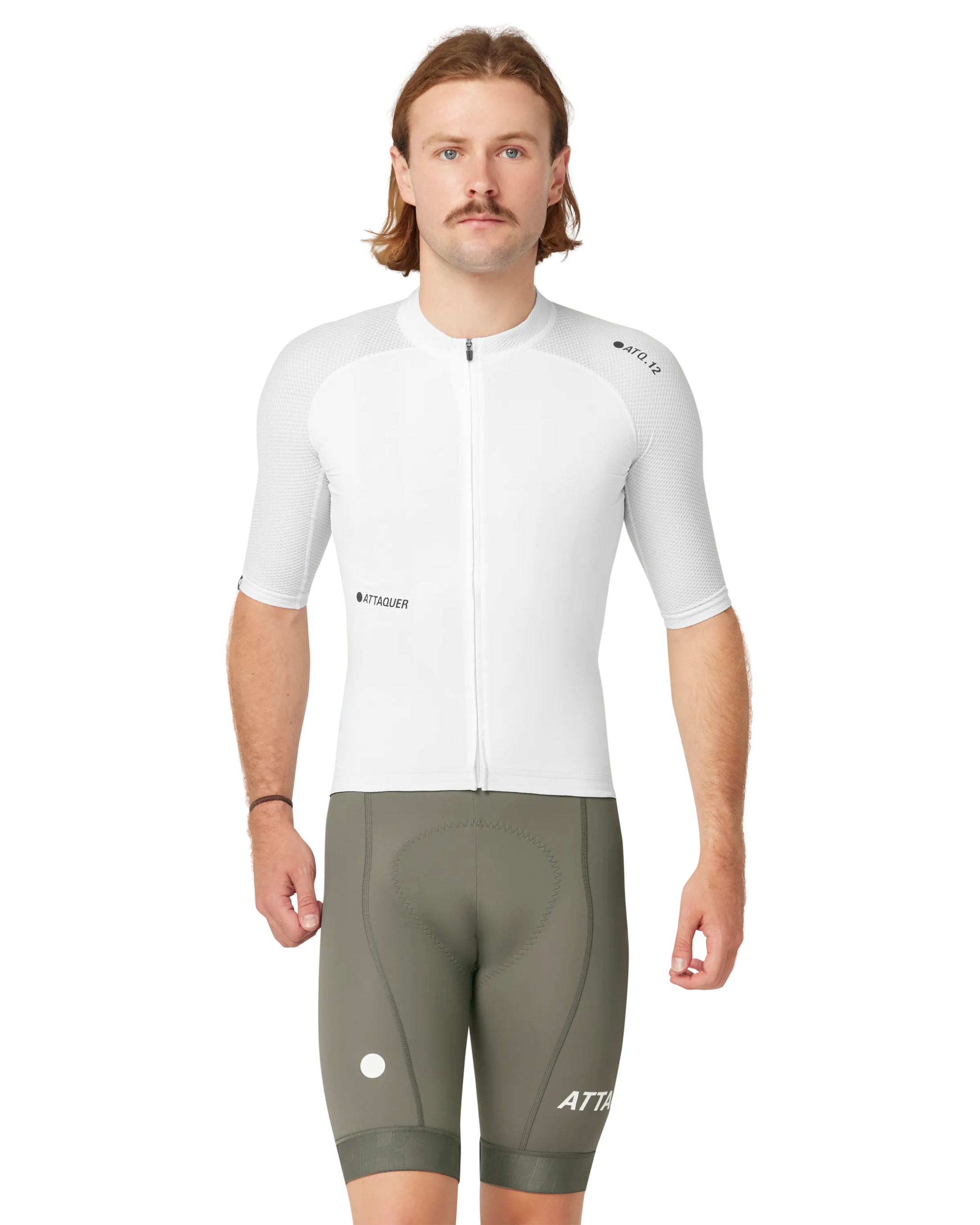 All Day Jersey White | Attaquer Cycling Jersey All Day Jersey White | Attaquer Cycling Jersey