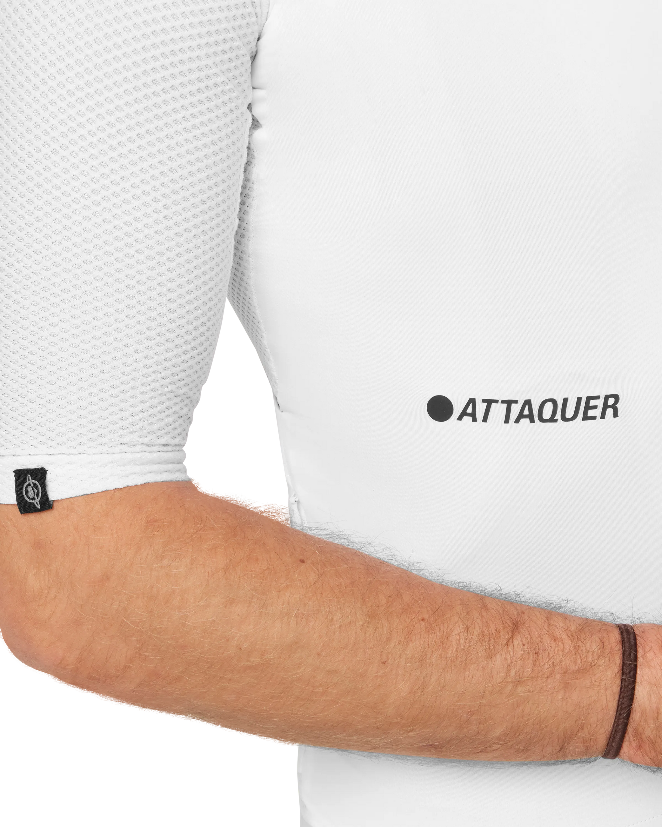 All Day Jersey White | Attaquer Cycling Jersey