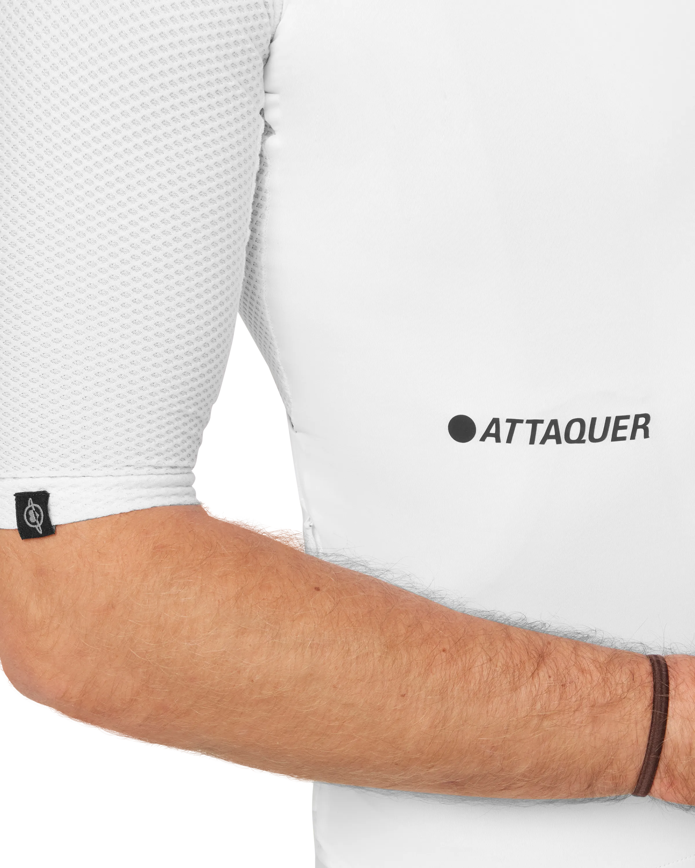 All Day Jersey White | Attaquer Cycling Jersey