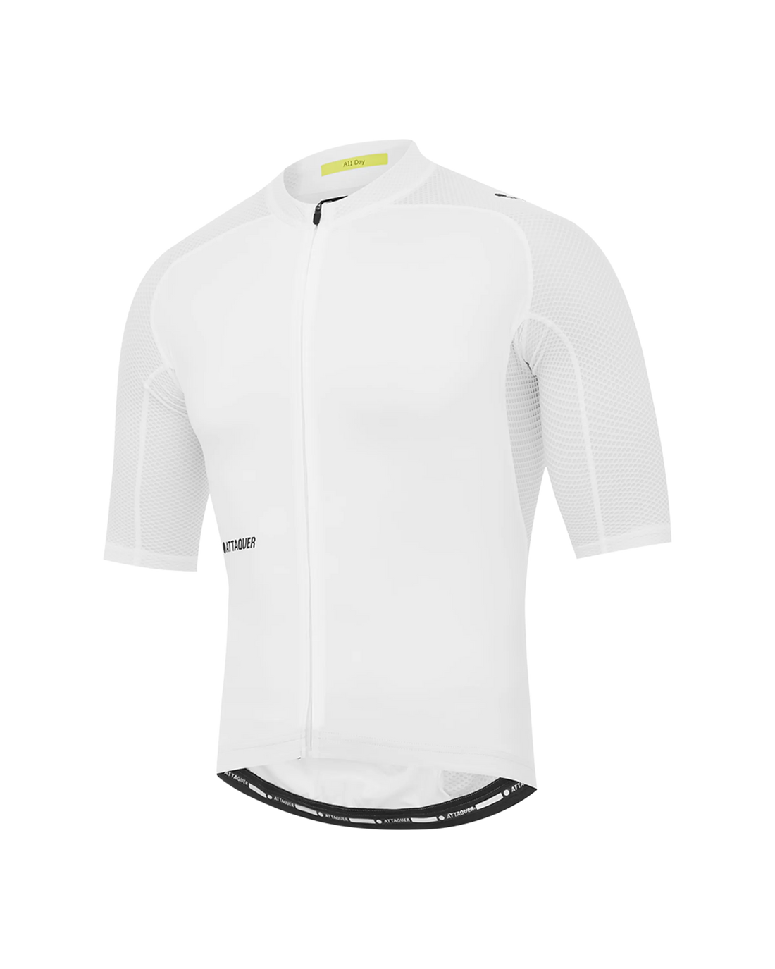 All Day Jersey White | Attaquer Cycling Jersey