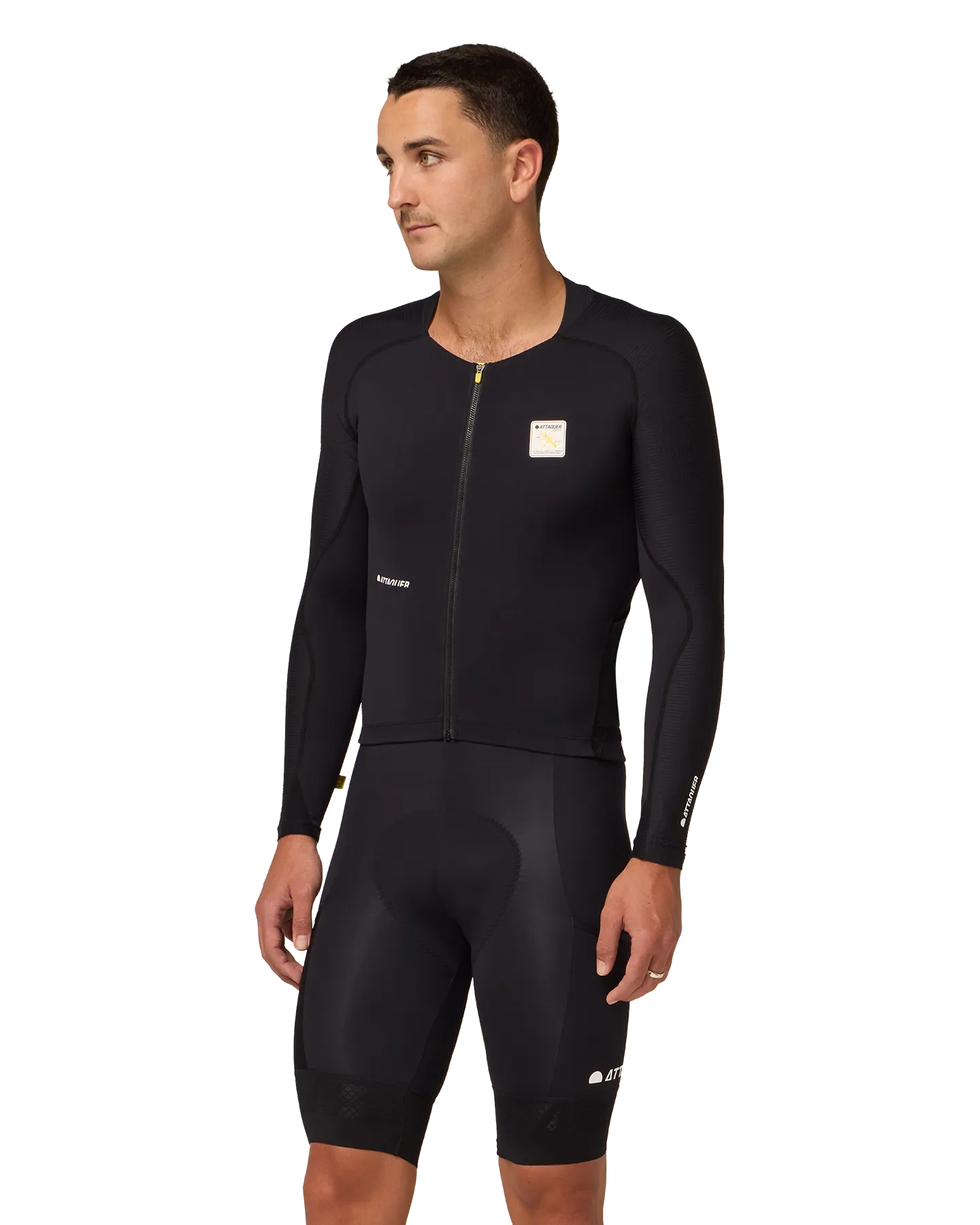All Day Lightweight Long Sleeved Jersey Black – Attaquer All Day Lightweight Long Sleeved Jersey Black – Attaquer