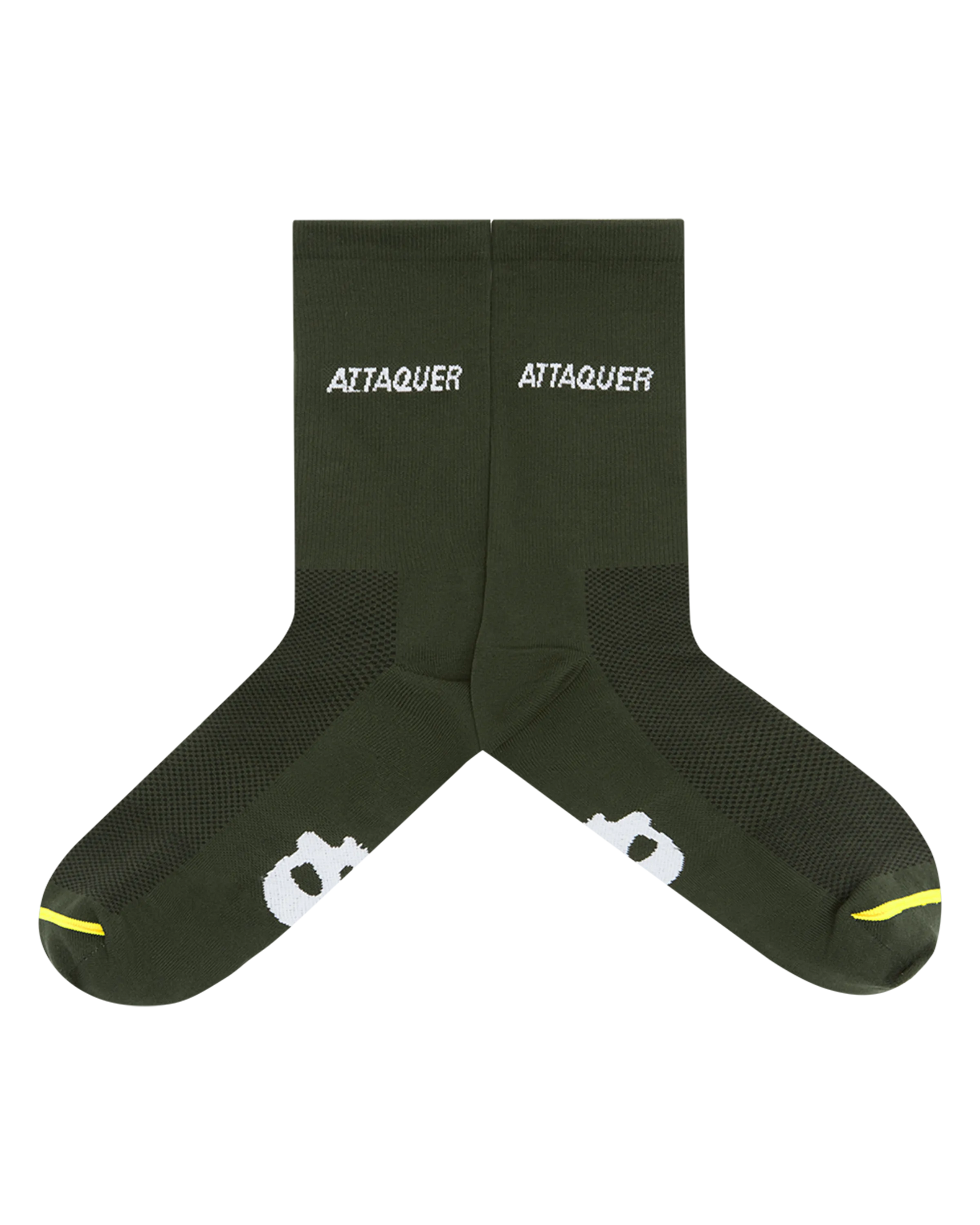 All Day Side Logo Socks Pine-Attaquer-Attaquer