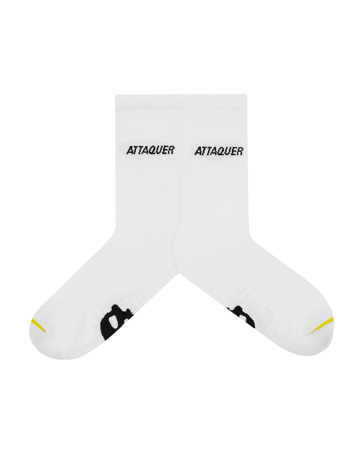 All Day Side Logo Socks White-Attaquer-Attaquer