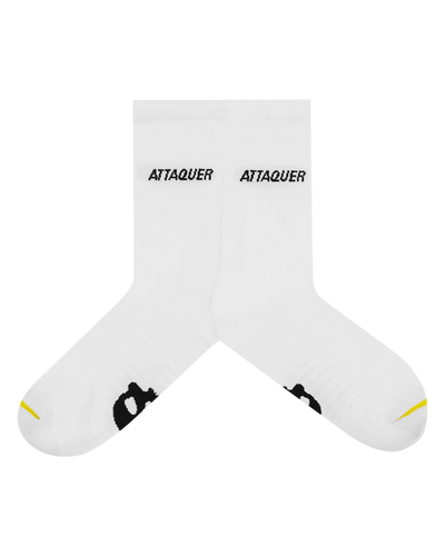 All Day Side Logo Socks White-Attaquer-Attaquer