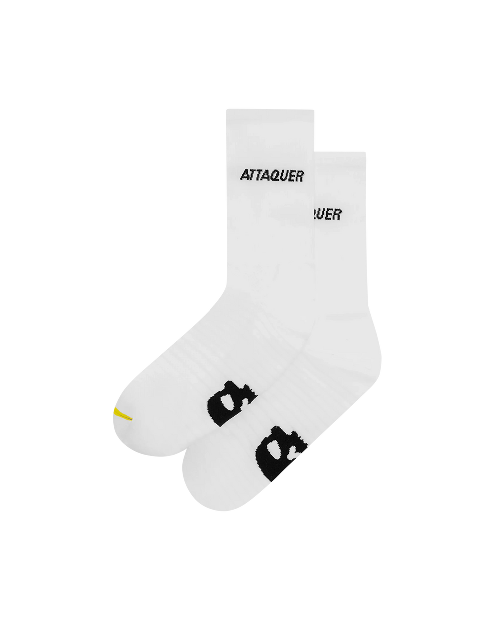 All Day Side Logo Socks White