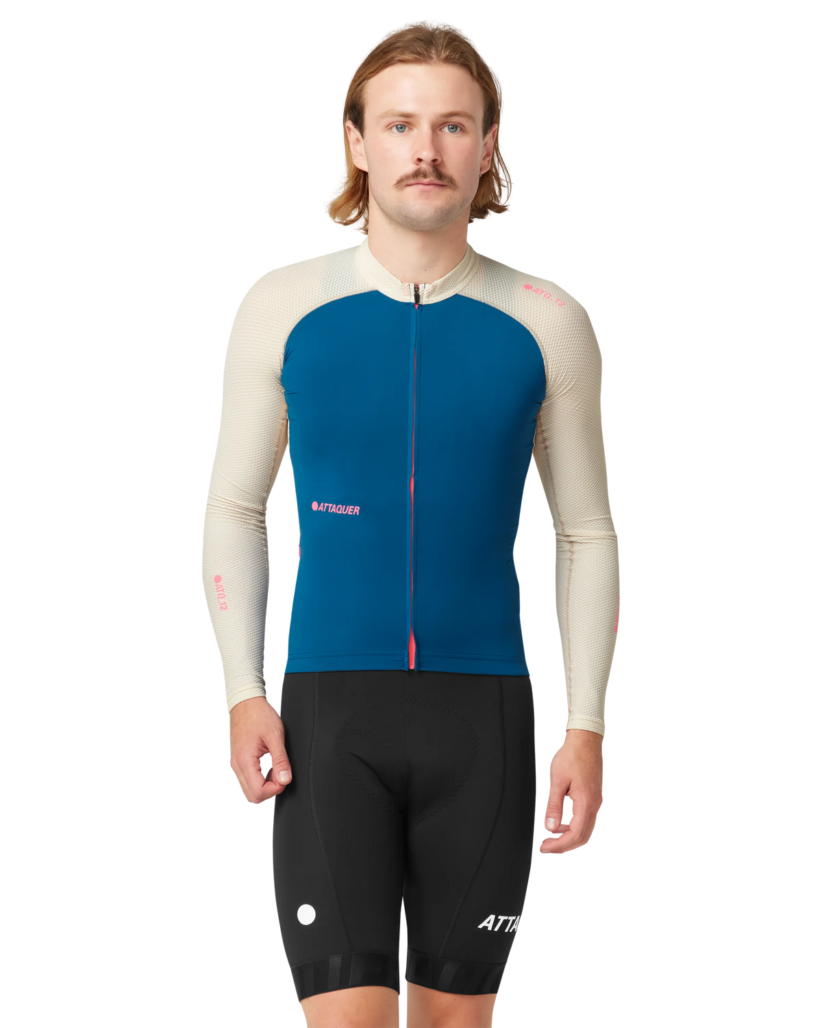 All Day Summer Long Sleeve Jersey Blue/Eggshell-Attaquer Dead Stock-Attaquer