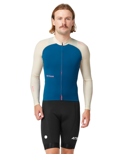 All Day Summer Long Sleeve Jersey Blue/Eggshell-Attaquer Dead Stock-Attaquer