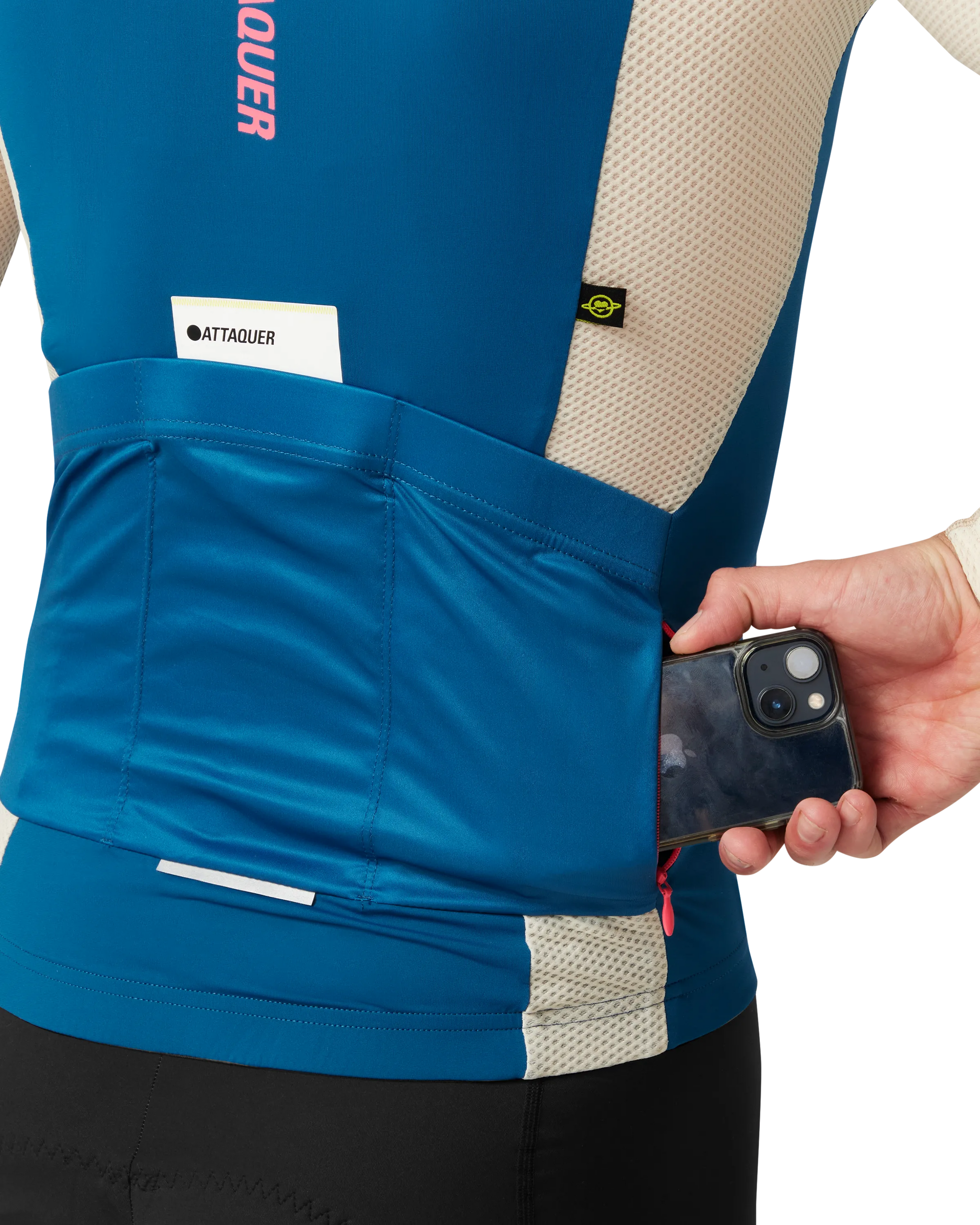 All Day Summer Long Sleeve Jersey Blue/Eggshell-Attaquer Dead Stock-Attaquer