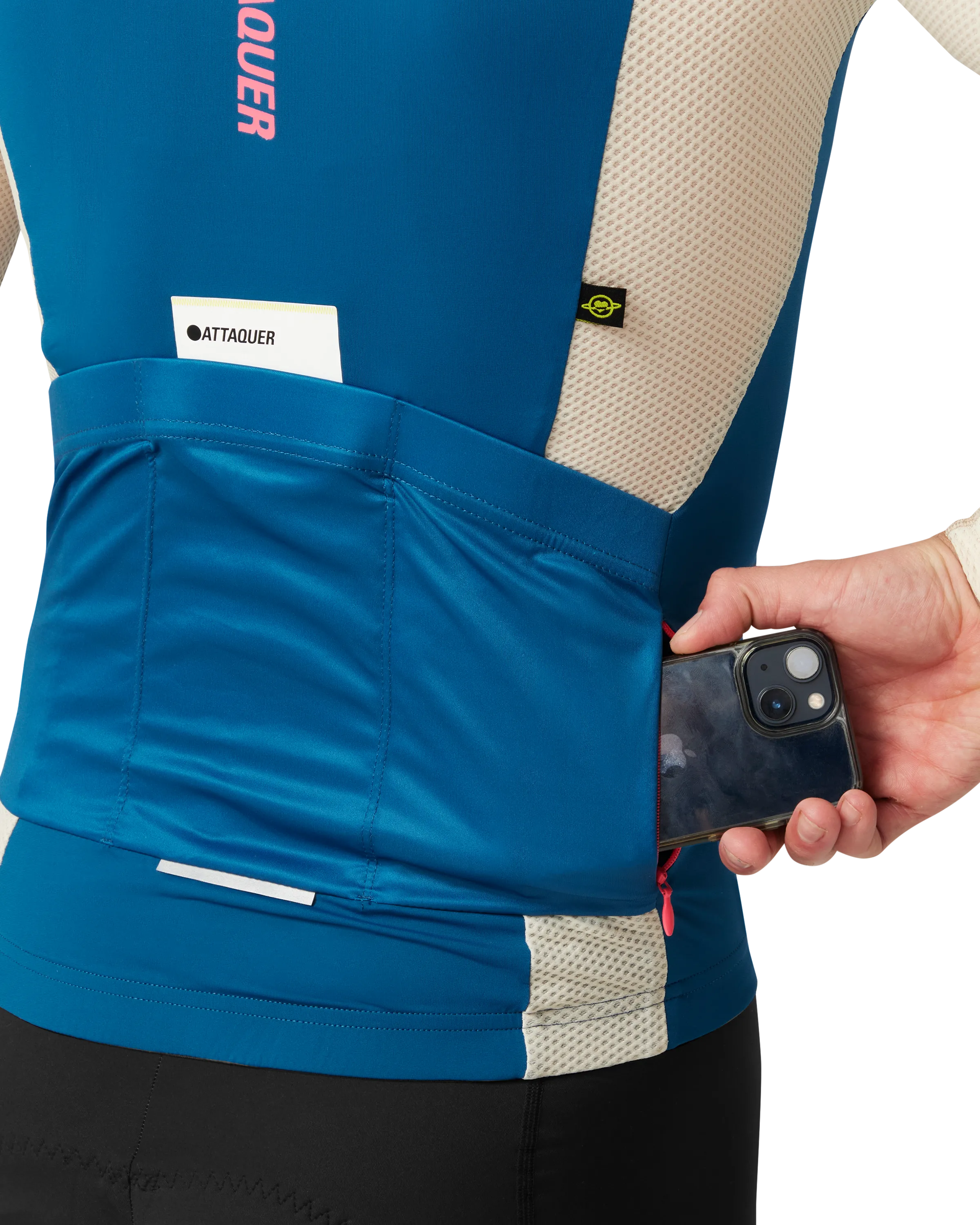 All Day Summer Long Sleeve Jersey Blue/Eggshell-Attaquer Dead Stock-Attaquer
