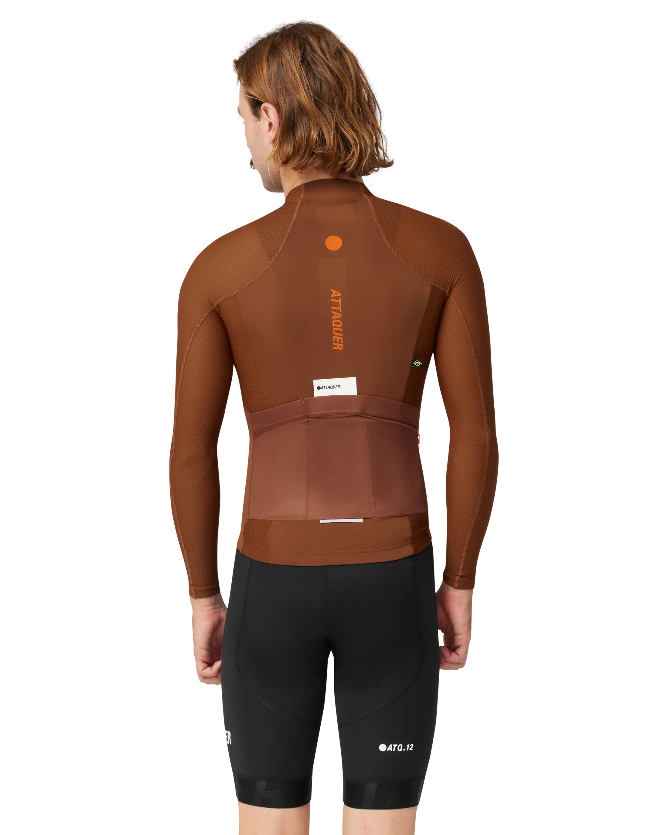 All Day Summer Long Sleeve Jersey Burnt Orange-Attaquer Dead Stock-Attaquer