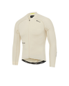 pdp-hide Mens Attaquer Summer Long Sleeve Cycling Jersey in Eggshell flat lay