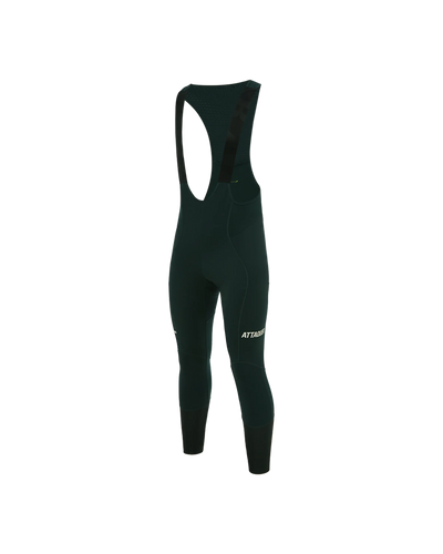 All Day Winter Bib Long Forest Green/White Logo-Attaquer feature display pdp-hide