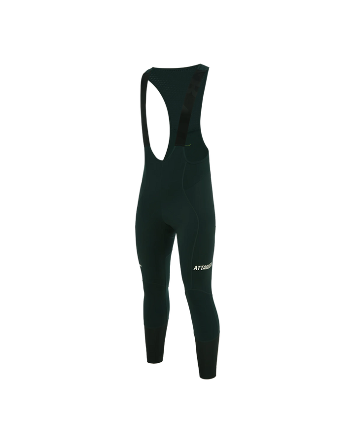 All Day Winter Bib Long Forest Green/White Logo-Attaquer feature display pdp-hide