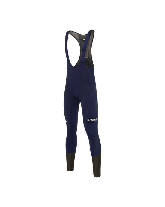 All Day Winter Bib Long Navy Reflective Logo