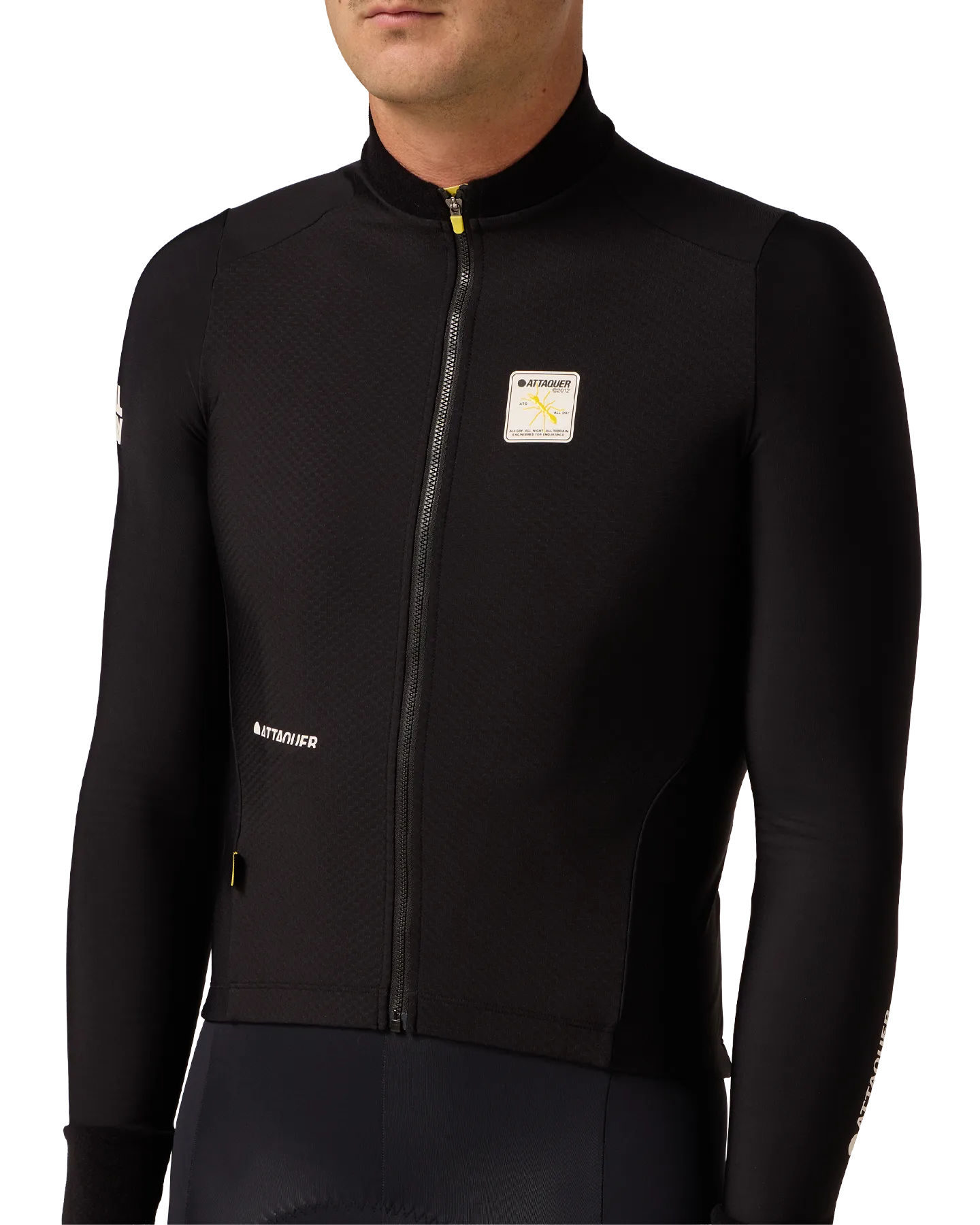 All Day Winter Long Sleeved Jersey Black-Attaquer-Attaquer