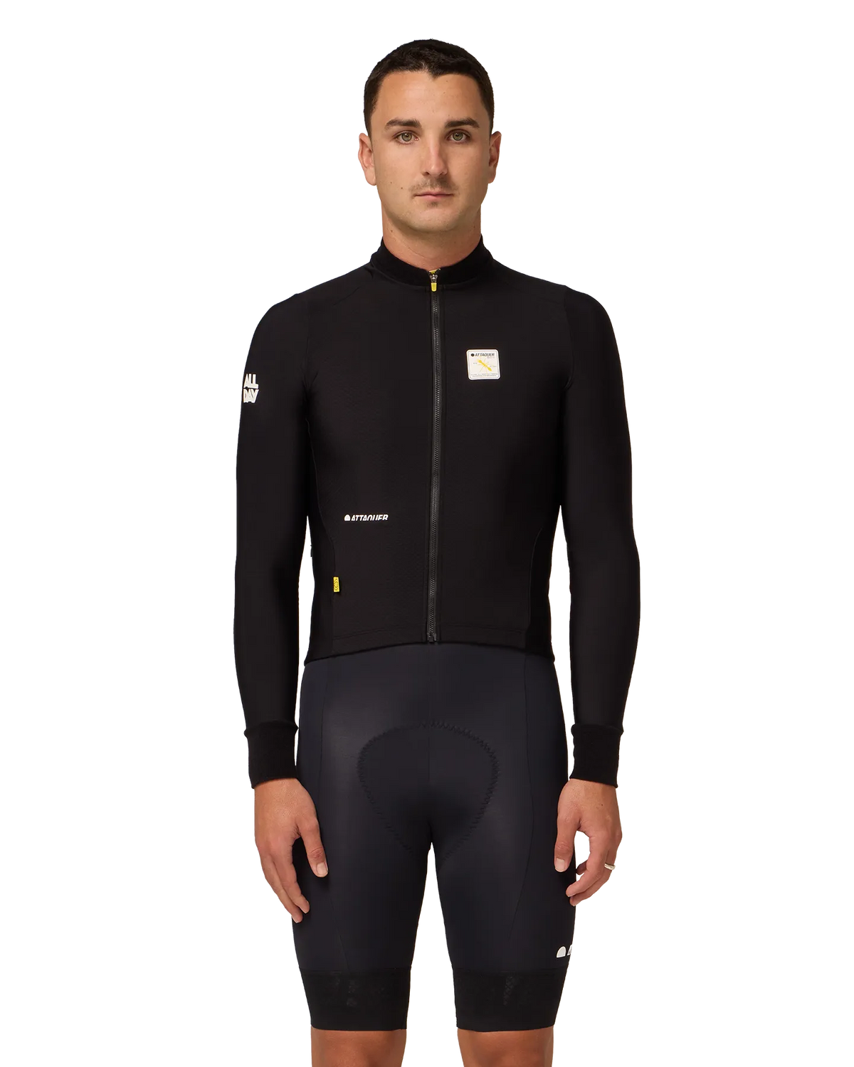 All Day Winter Long Sleeved Jersey Black-Attaquer-Attaquer