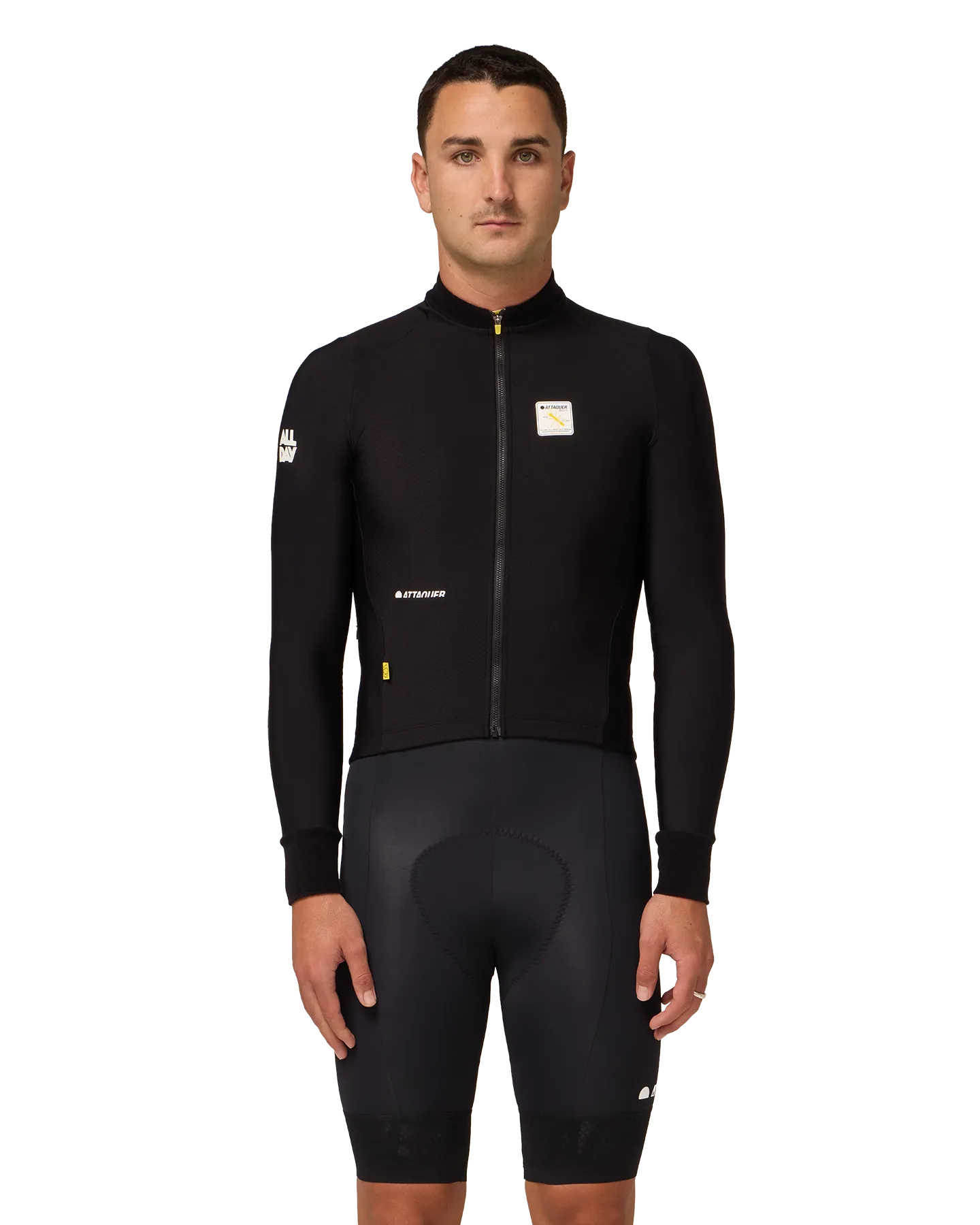 All Day Winter Long Sleeved Jersey Black-Attaquer-Attaquer