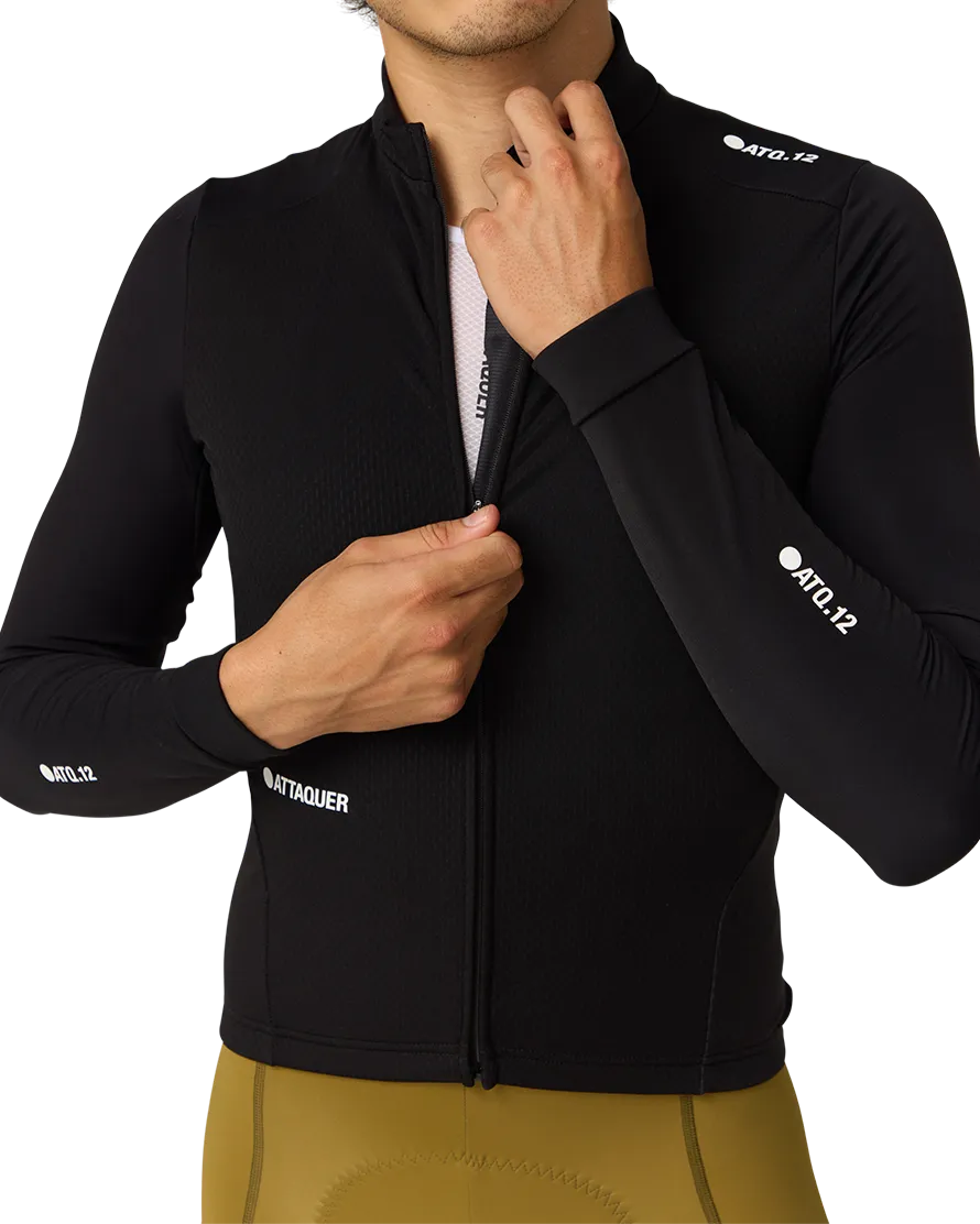 All Day Winter Long Sleeved Jersey Black-Attaquer-Attaquer