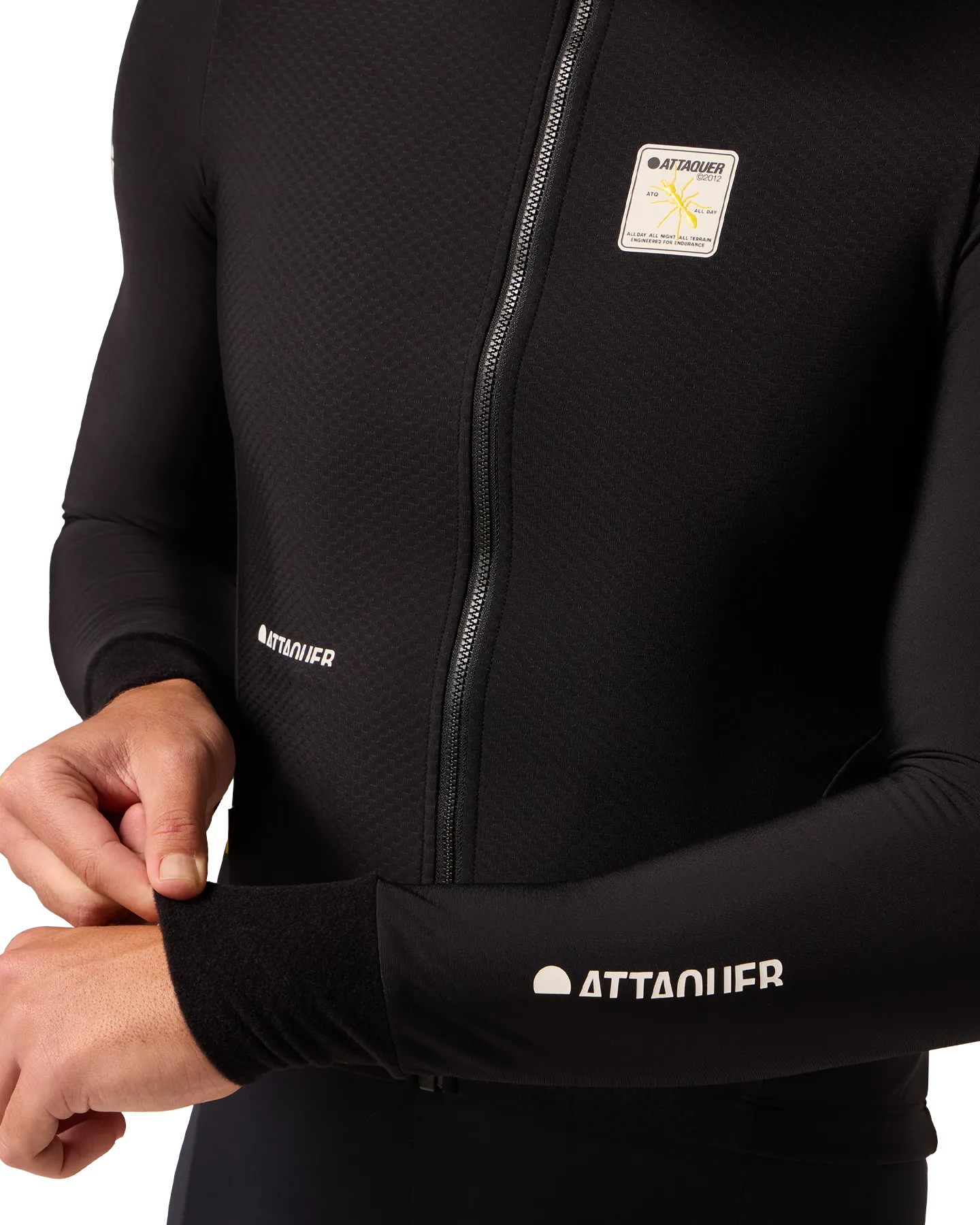 All Day Winter Long Sleeved Jersey Black-Attaquer-Attaquer