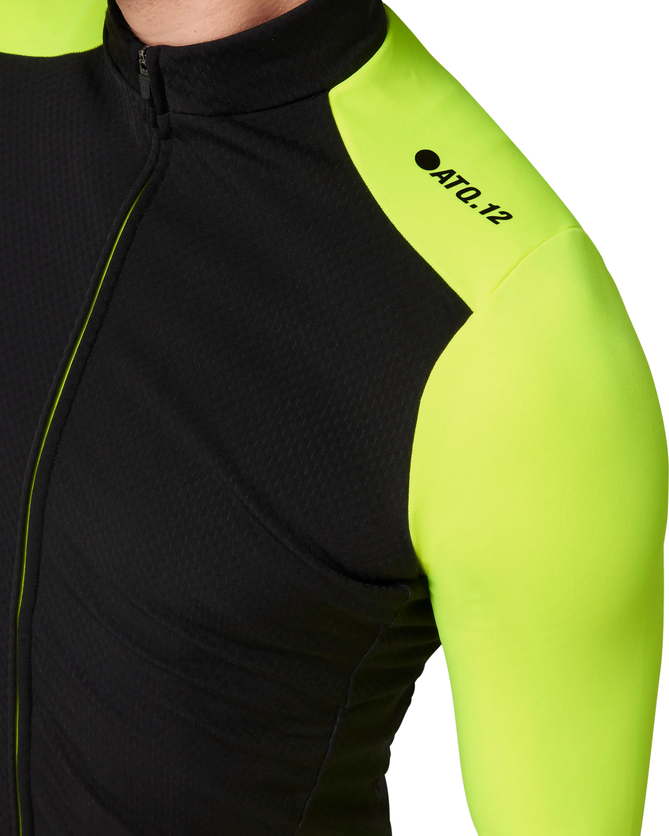 All Day Winter Long Sleeved Jersey Black/Acid Lime-Attaquer-Attaquer
