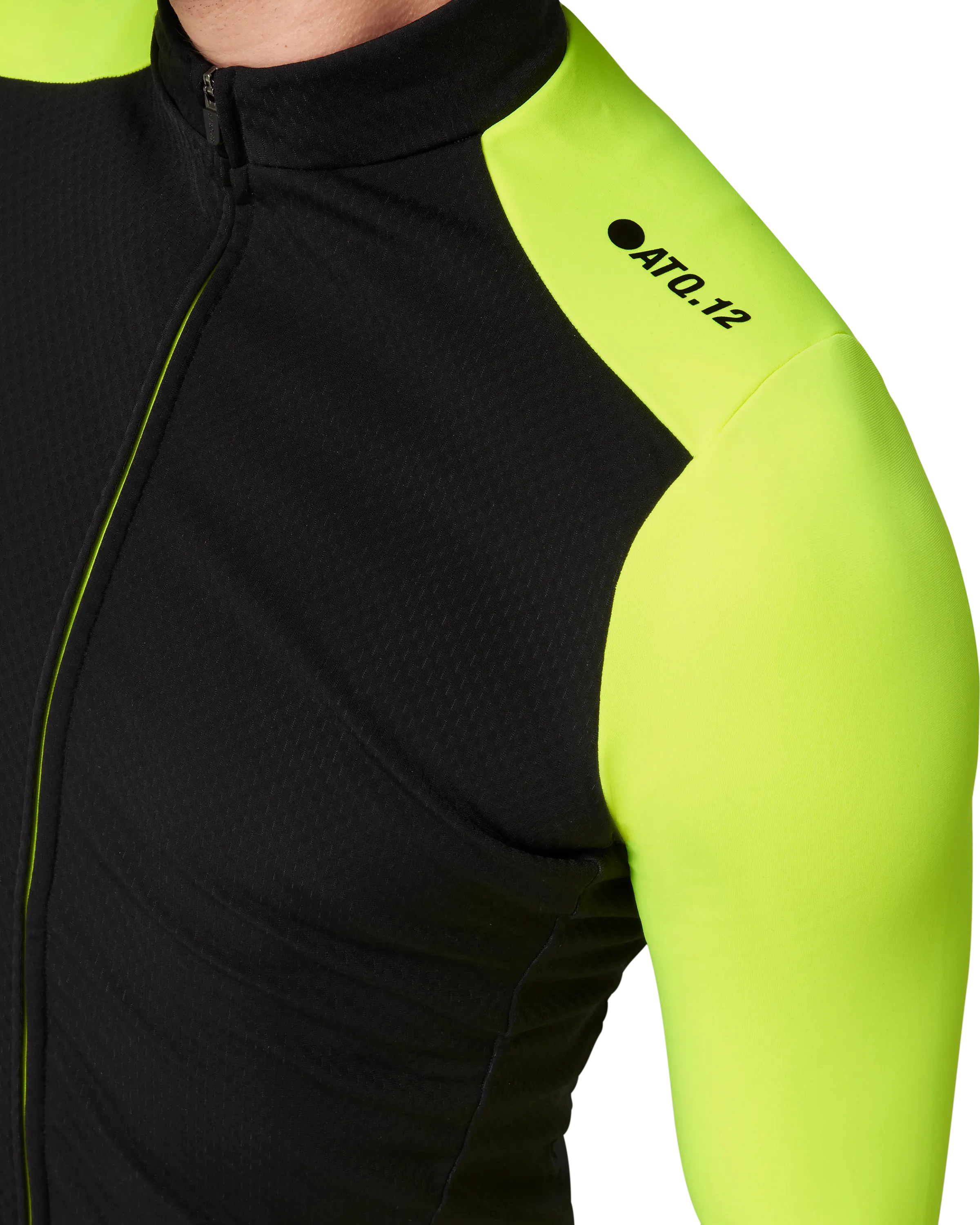 All Day Winter Long Sleeved Jersey Black/Acid Lime-Attaquer-Attaquer