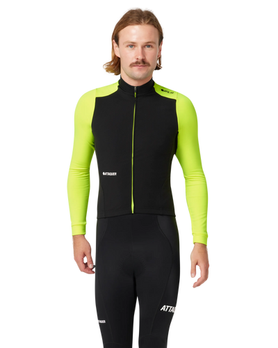 All Day Winter Long Sleeved Jersey Black/Acid Lime-Attaquer Dead Stock-Attaquer