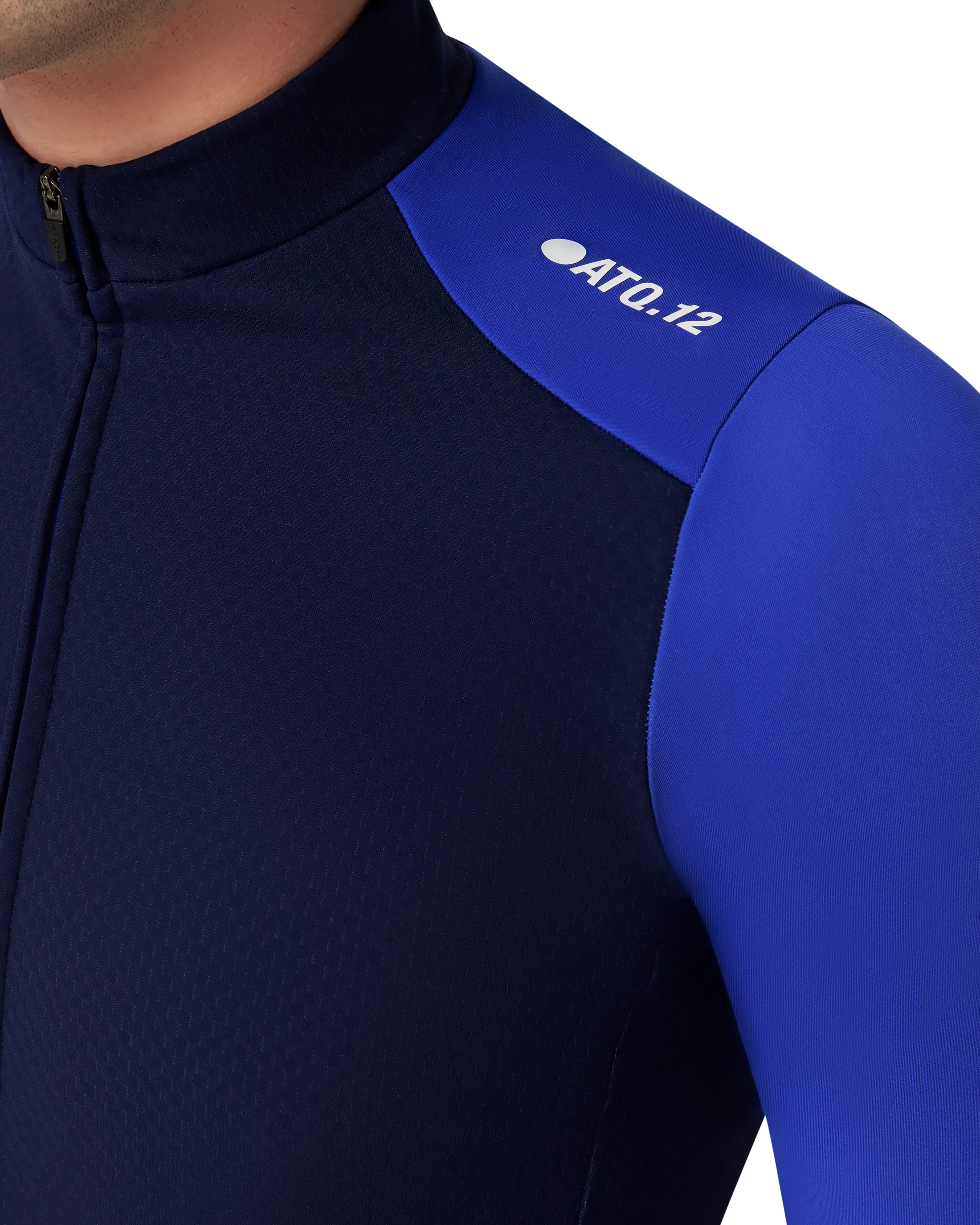 All Day Winter Long Sleeved Jersey Navy/Fluro-Attaquer Dead Stock-Attaquer