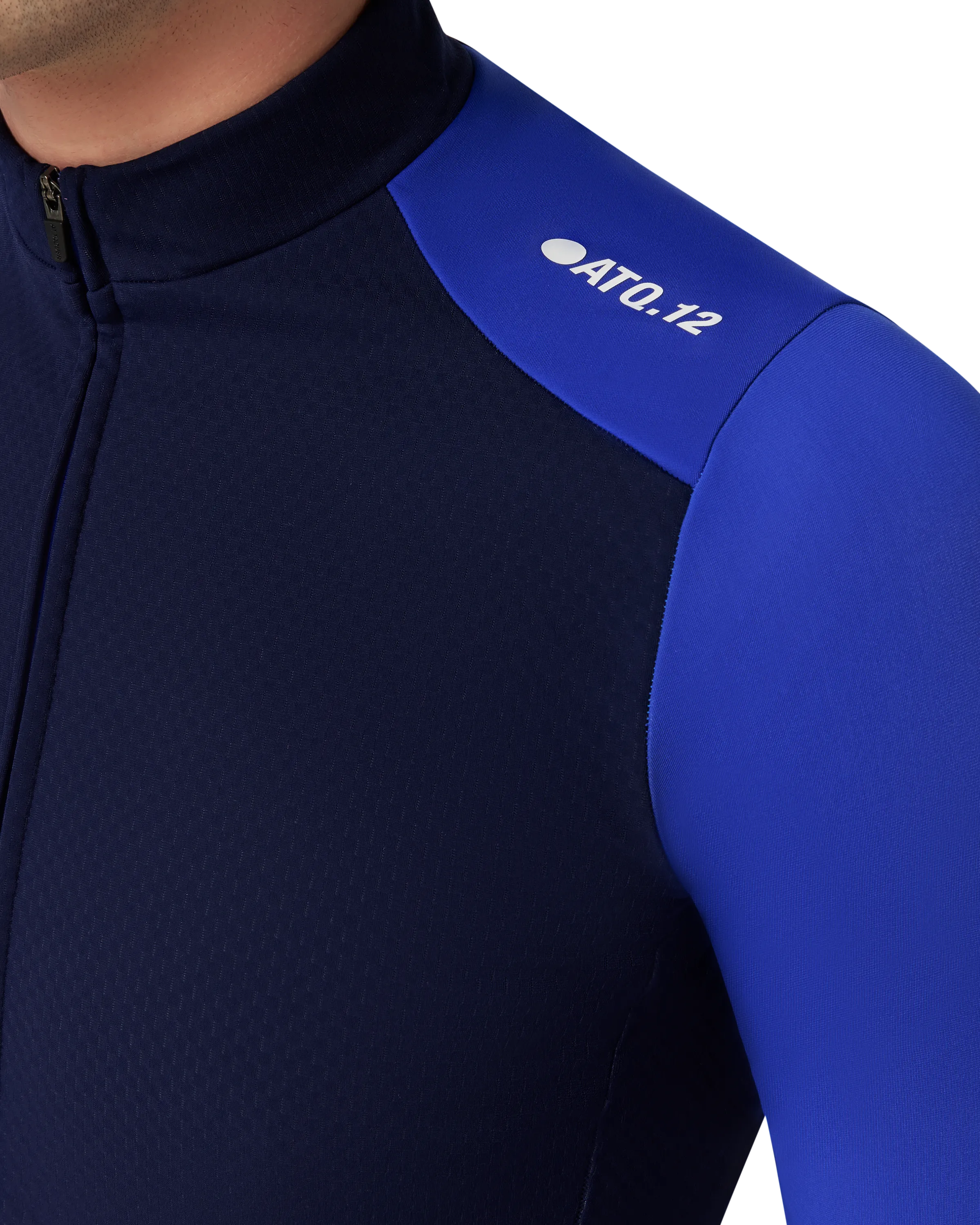 All Day Winter Long Sleeved Jersey Navy/Fluro-Attaquer Dead Stock-Attaquer