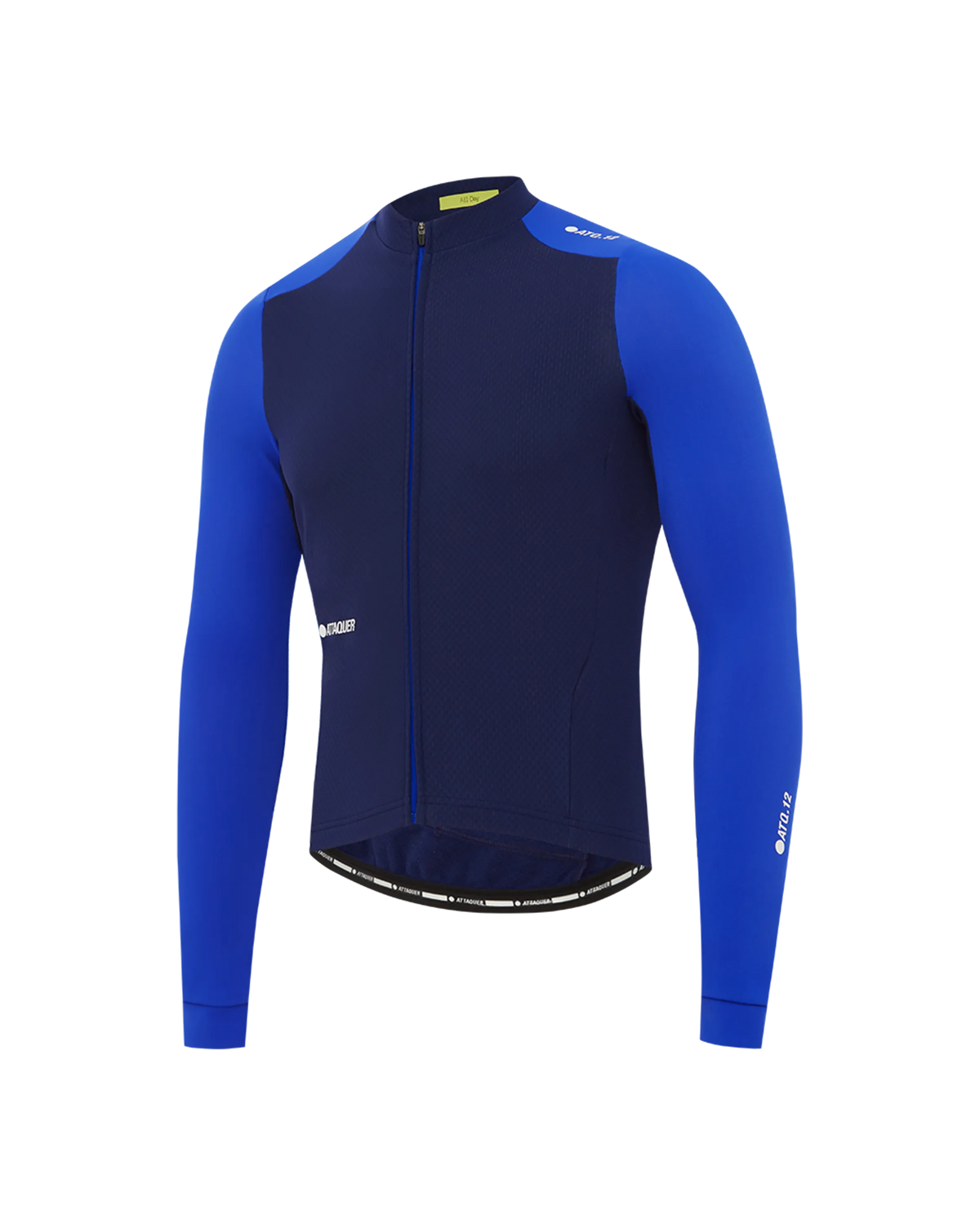 All Day Winter Long Sleeved Jersey Navy/Fluro-Attaquer feature display pdp-hide