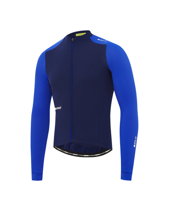 All Day Winter Long Sleeved Jersey Navy/Fluro