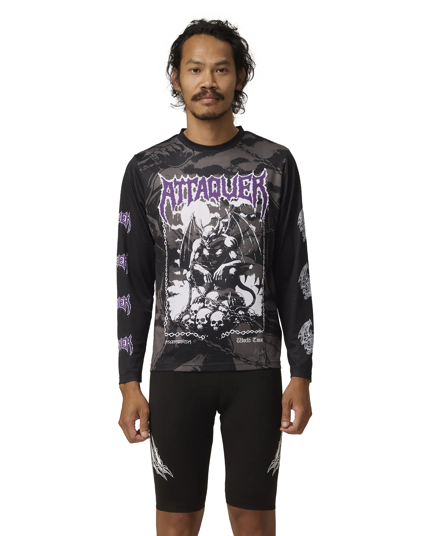 Ascensionism Gargoyle Tech Tee-Attaquer-Attaquer