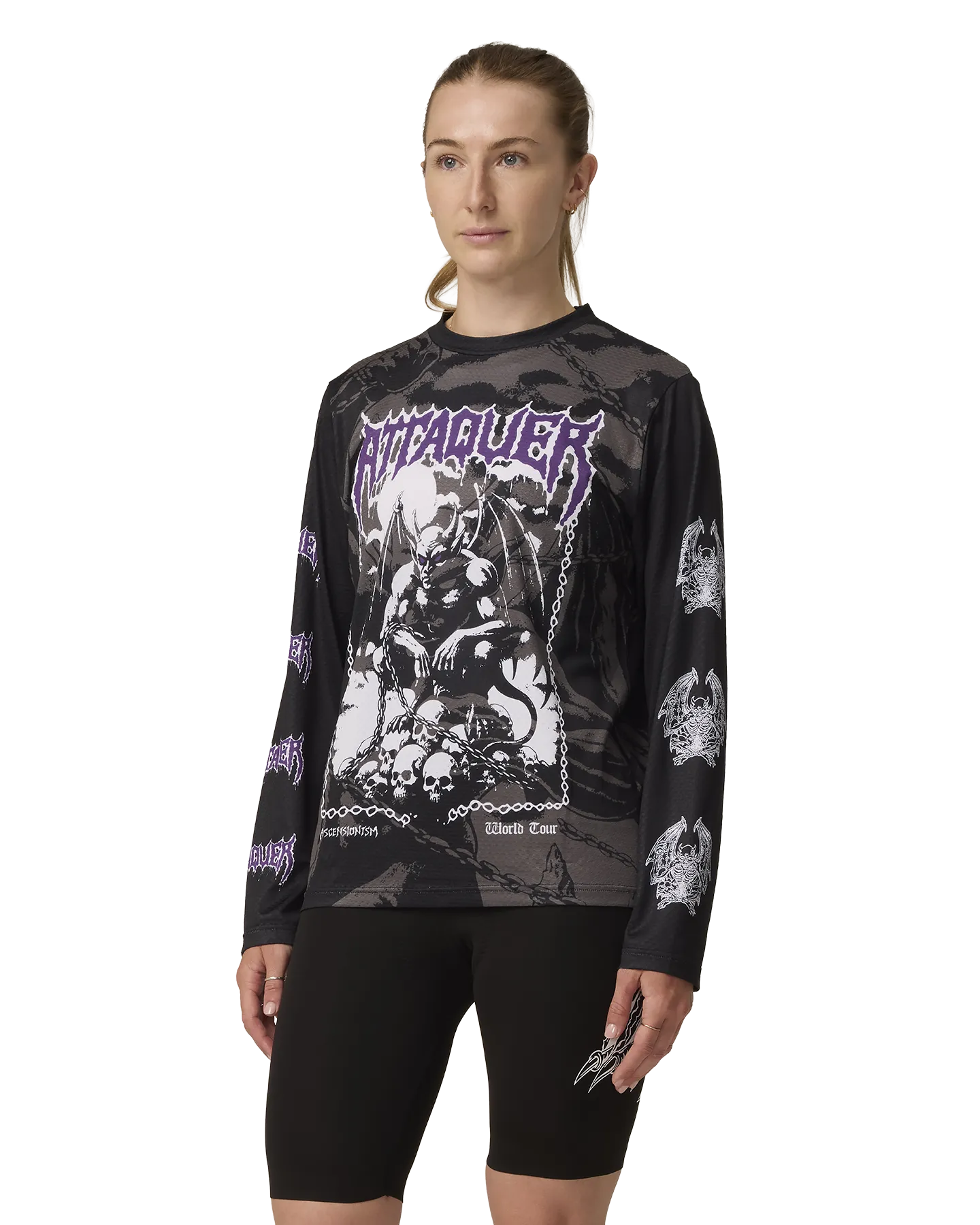 Ascensionism Gargoyle Tech Tee-Attaquer-Attaquer