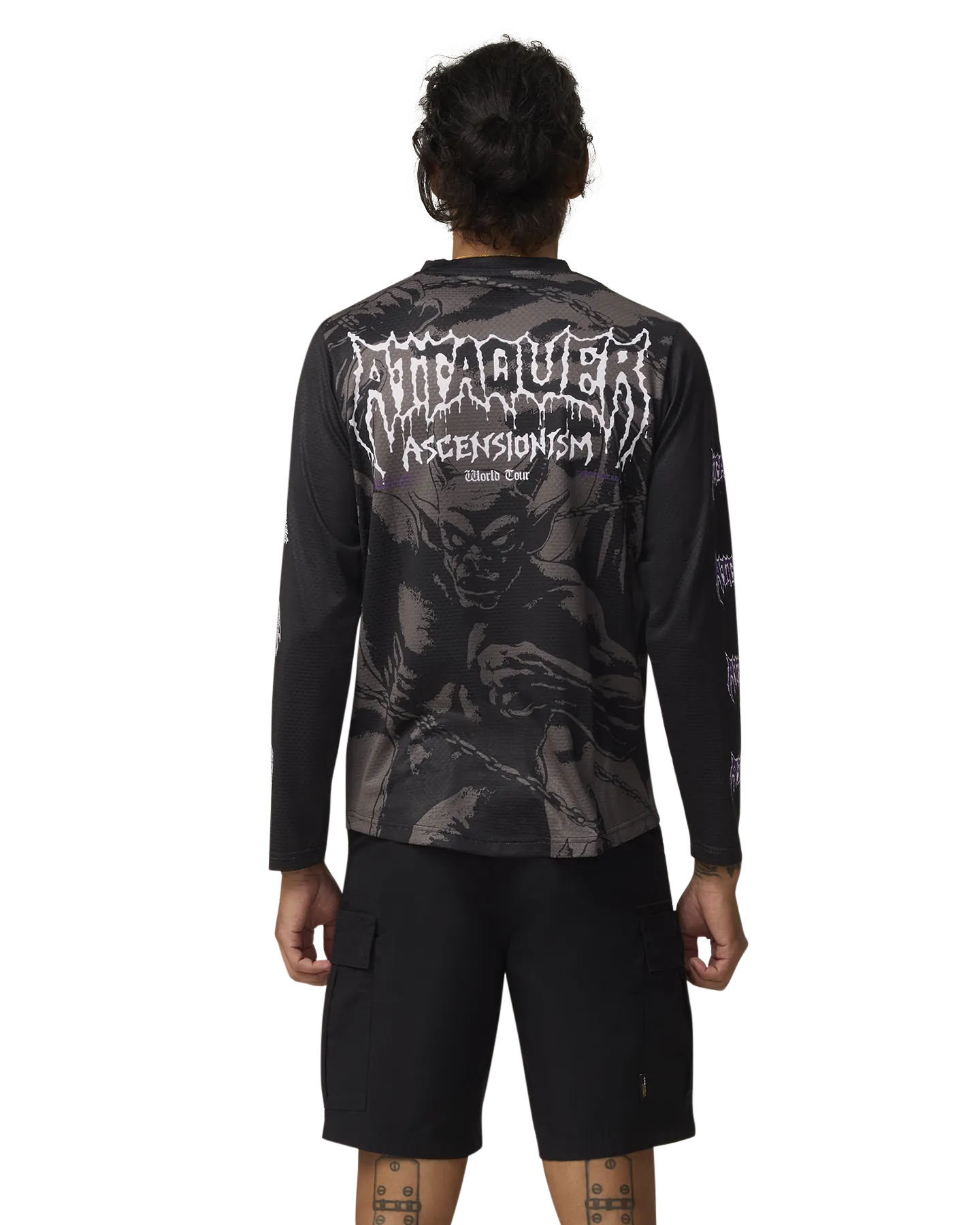 Ascensionism Gargoyle Tech Tee-Attaquer-Attaquer