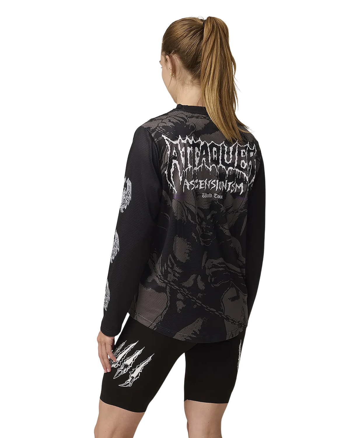 Ascensionism Gargoyle Tech Tee-Attaquer-Attaquer