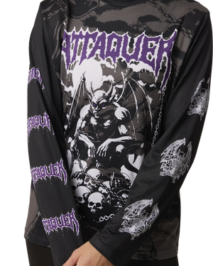 Ascensionism Gargoyle Tech Tee-Attaquer-Attaquer