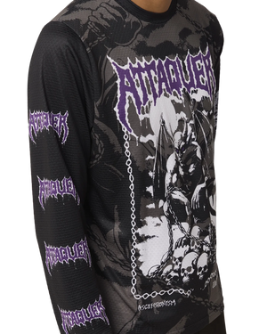 Ascensionism Gargoyle Tech Tee-Attaquer-Attaquer